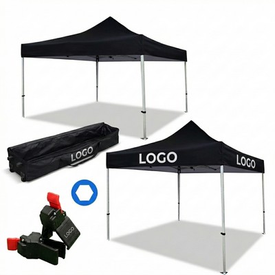 10' X 10' Pop-Up Canopy Tent With Roller Bag