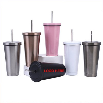25 Oz. Tumbler w/Straw